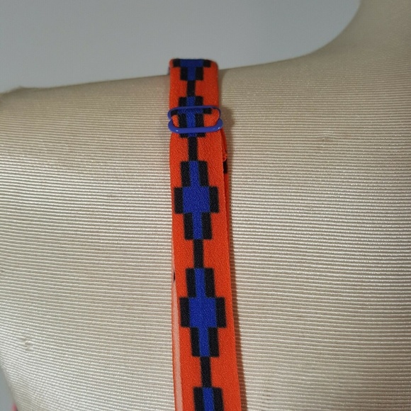 Chic Hale Bob Designer Halter Tank Top S Womens Mixed Geometric Boho Wanderlust - Picture 9 of 13